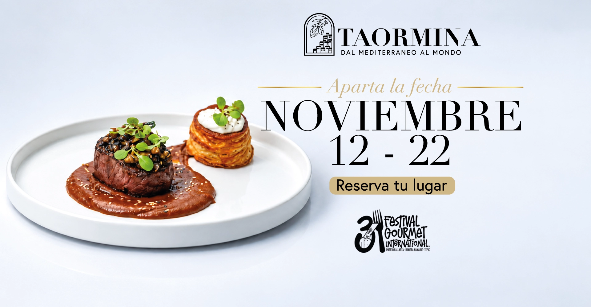 Festival Gourmet Internacional en Taormina Restaurante Italiano, Nuevo Vallarta