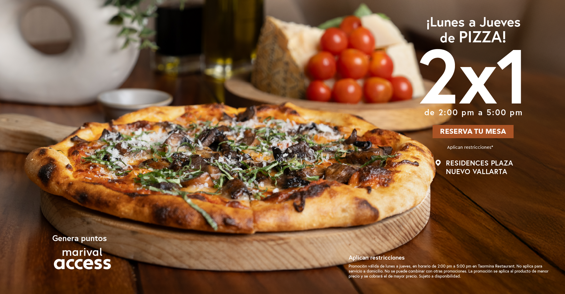 Taormina Restaurante Nuevo Vallarta